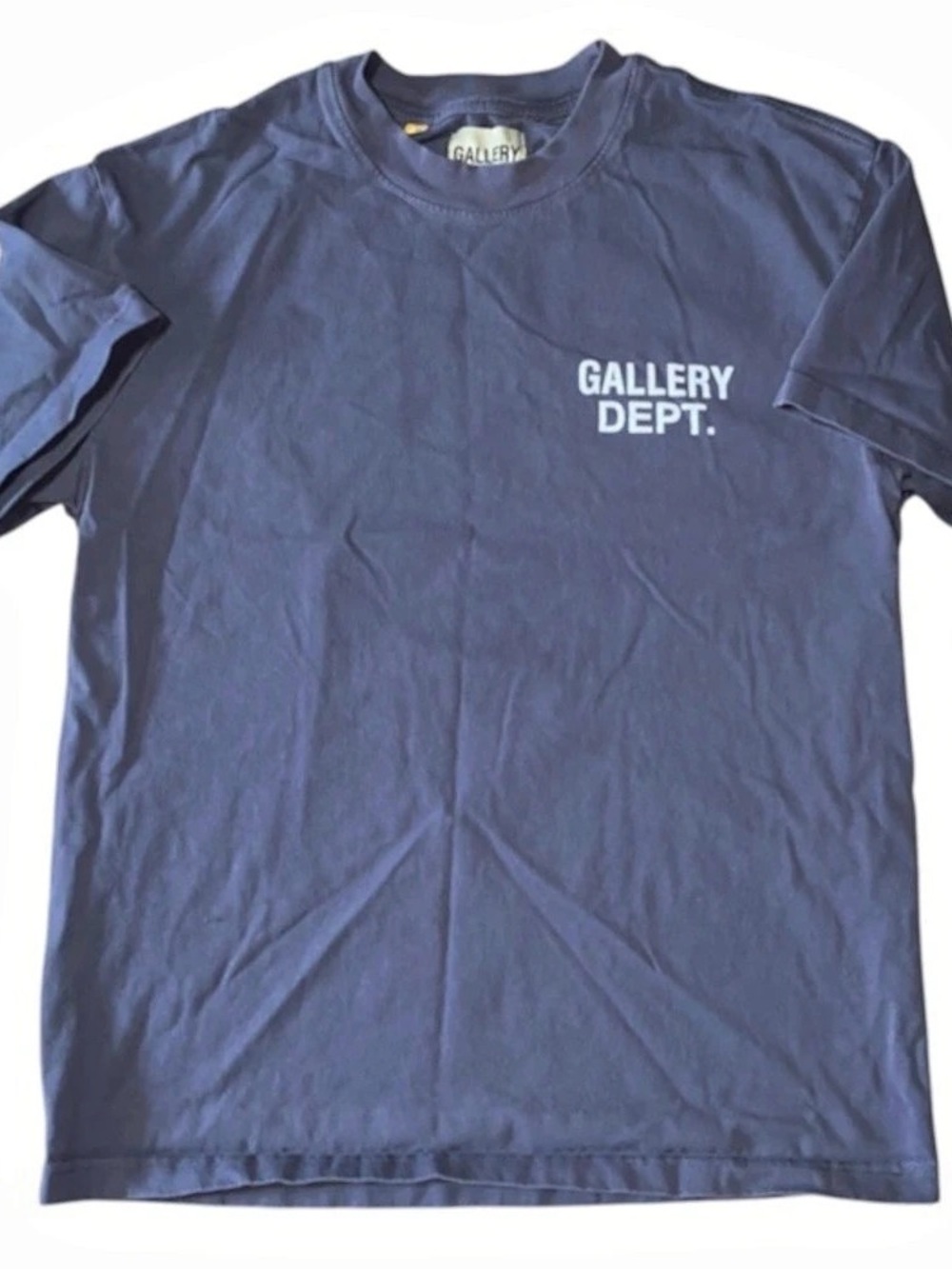 Gallery Dept. Short Sleeve T-Shirt Grey Mens Adult Size Medium (#B1)